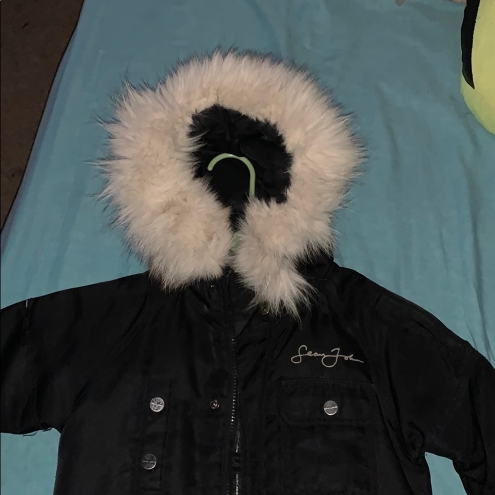 Sean John feather coat for boys